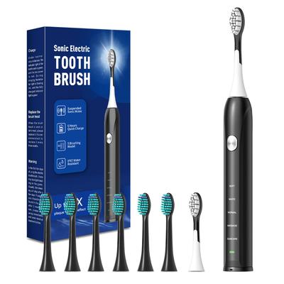 KIVOS Ηλεκτρική Ηχητική 5 Ελαφριά Περιλαμβάνει 8 Ανταλλακτικές Κεφαλές IPX7 Αθόρυβη Λειτουργία για Ενήλικες και S53 Οδοντόβουρτσα, Δόνηση, Λειτουργίες, USB-C