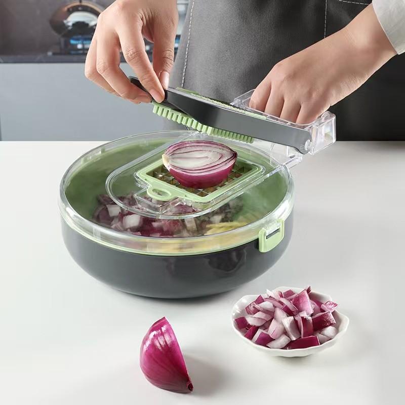 Multi Function Vegetable Chopper With Stainless Steel Blades For Home Cooking And Gift