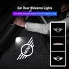 Car LED High-Definition Welcome Light Auto Projection Lamps For MINI One Cooper JCW Countryman Clubman Cabrio Paceman Co Hub Cap
