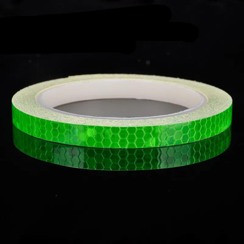8M Car Reflective Sticker Tape Automatic Motorcycle Night Safety Driving Reflective Warning Stickers Decoration Protective Tape