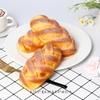 Pu Slow Rebound Food Play Squeeze Toy Simulation Tart Toast Cake Bear Model Fun Wet And Soft Feel Stress Relief Happy Fidget Toy