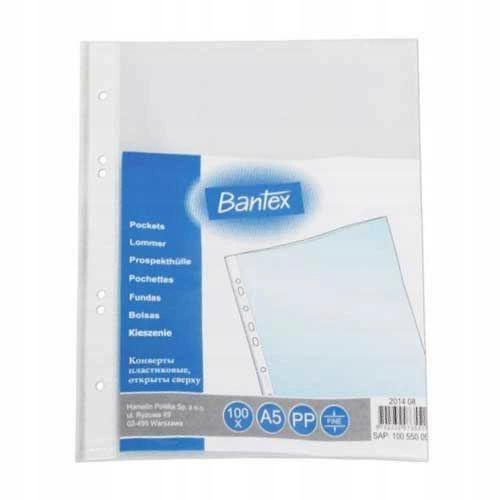 Koszulka A5 Pp 48 Groszkowa Bantex (100) 201408