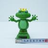 Cartoon Shaking Hand Doll Frog Shape Swing Dancing Doll Solar Powered Frog  Home Decoration