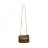 Embossed Faux Leather Crossbody Bag