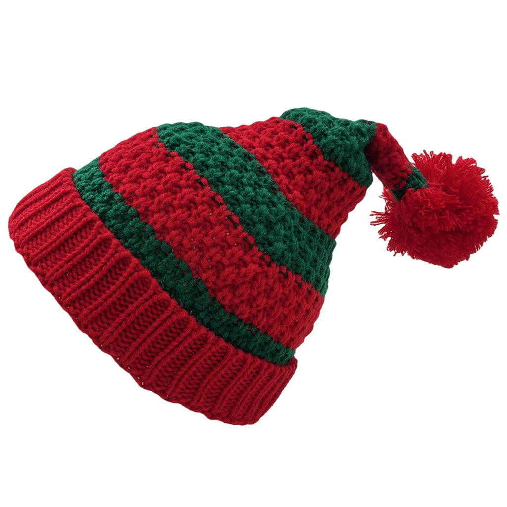 Parent-child Hat Autumn and Winter Santa Claus Men and Women Knitted Hat Christmas Gift Wool Hat