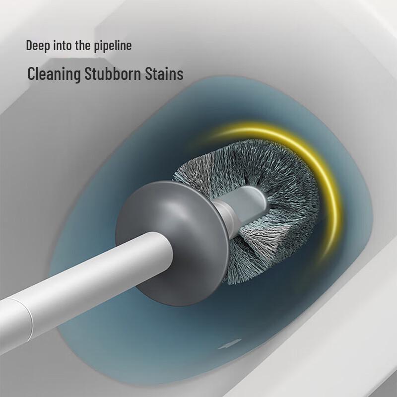 LYNN Splash-Proof Toilet Cleaning Brush