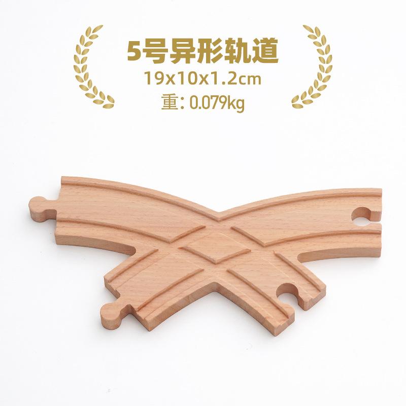Drewniane Tory Kolejowe Zabawki Tory Kolejowe Akcesoria Łącznik Drogi Kolejowej Drewniany Łącznik Mostu Toru Kolejowego Zabawki