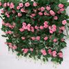 Artificial Rose Vine Hanging Plant for Indoor Decor