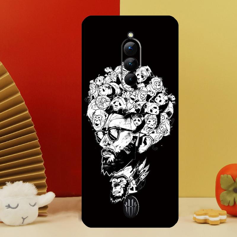 MiyaGi Andy Panda Case For Nubia Red Magic 10 Pro Plus 6 7 Pro 6S 7S 6R 5G RedMagic 9 8 8S 9S Pro Plus Cover