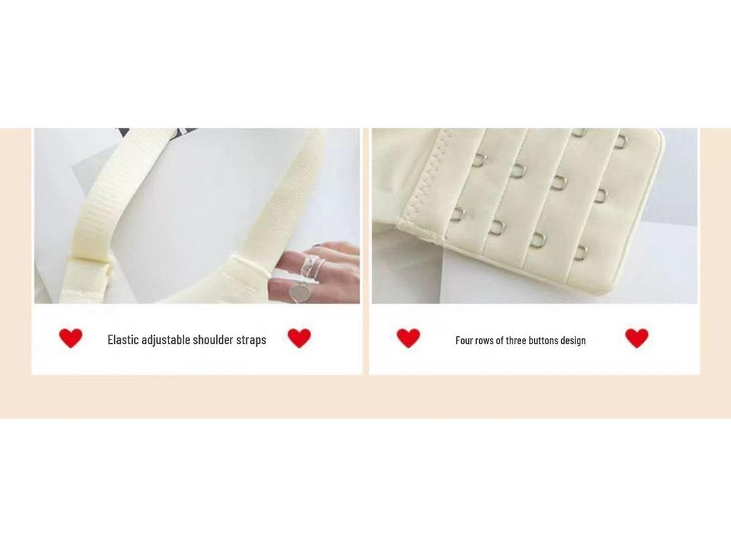 Nahtlose Cartoon-Dessous für Damen: Leichter Sommer-Halt, Ohne Bügel, Bequeme Passform für kleine Oberweiten