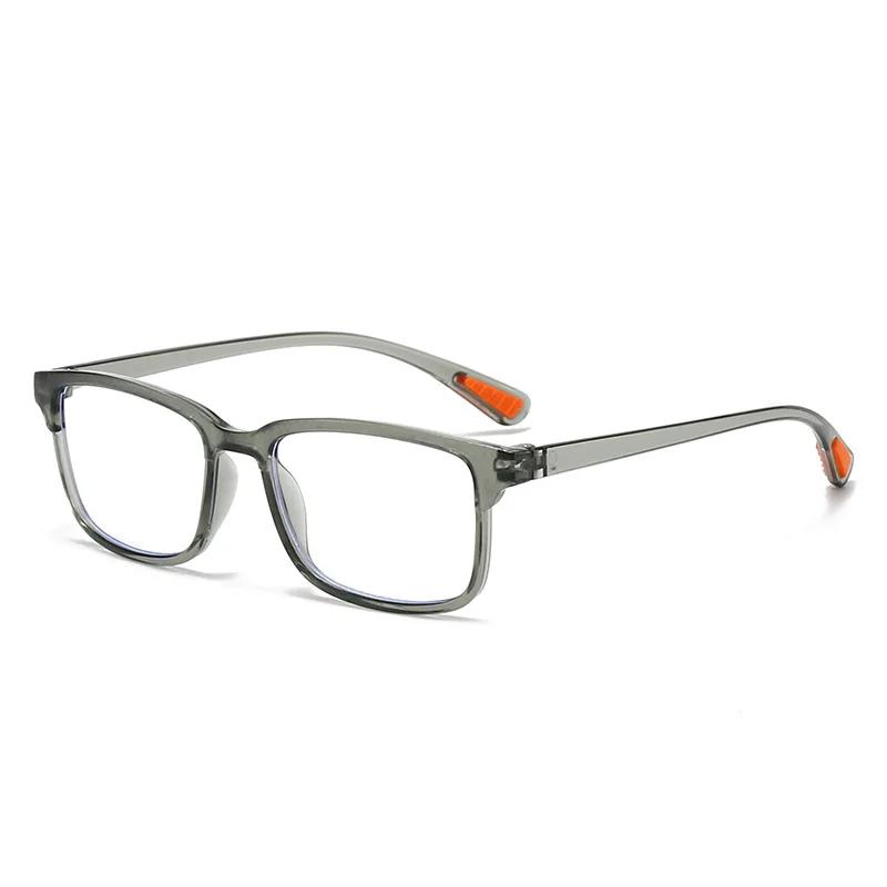 

Очки от пресбиопии высокой четкости с защитой от скольжения, ультралегкие очки для чтения с защитой от синего света, прозрачные очки для компьютера для дали 4.0