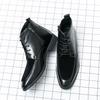 Luxury Brand Winter PU Leather Shoes Men Boots Formal Oxfords Shoes Dress Boots Chelsea Business Zip Ankle Boots Men