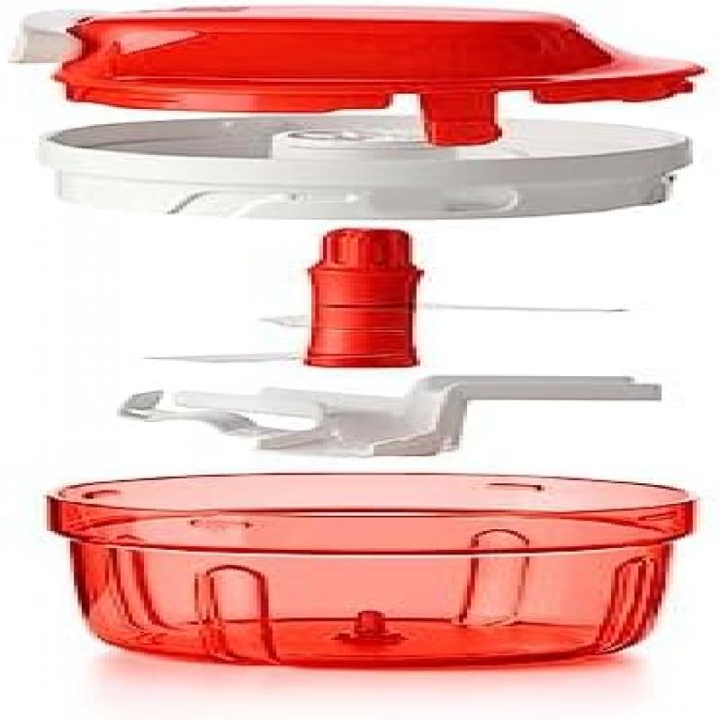 Minihackare, 300 ml, Manuell matberedare, Köksredskap för att hacka örter, nötter, vitlök, grönsaker