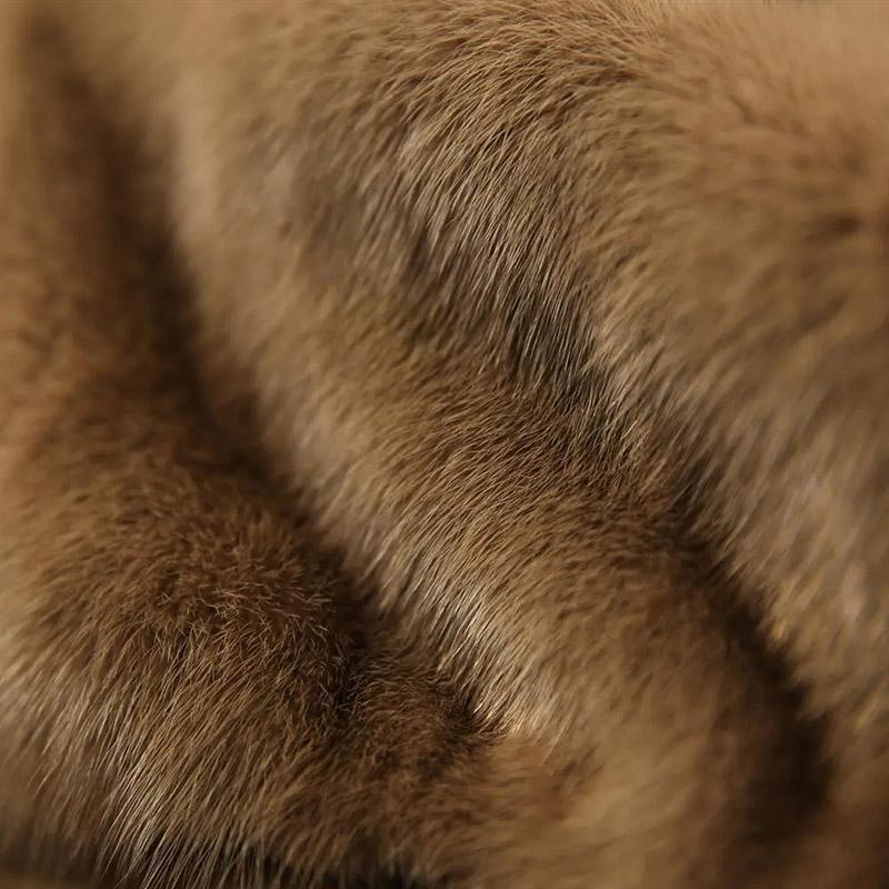 Plush Jacket Female Autumn Big Size Soft Comfortable Loose Imitation Mink Jacket Solid Color Cardigan Silky Jacket