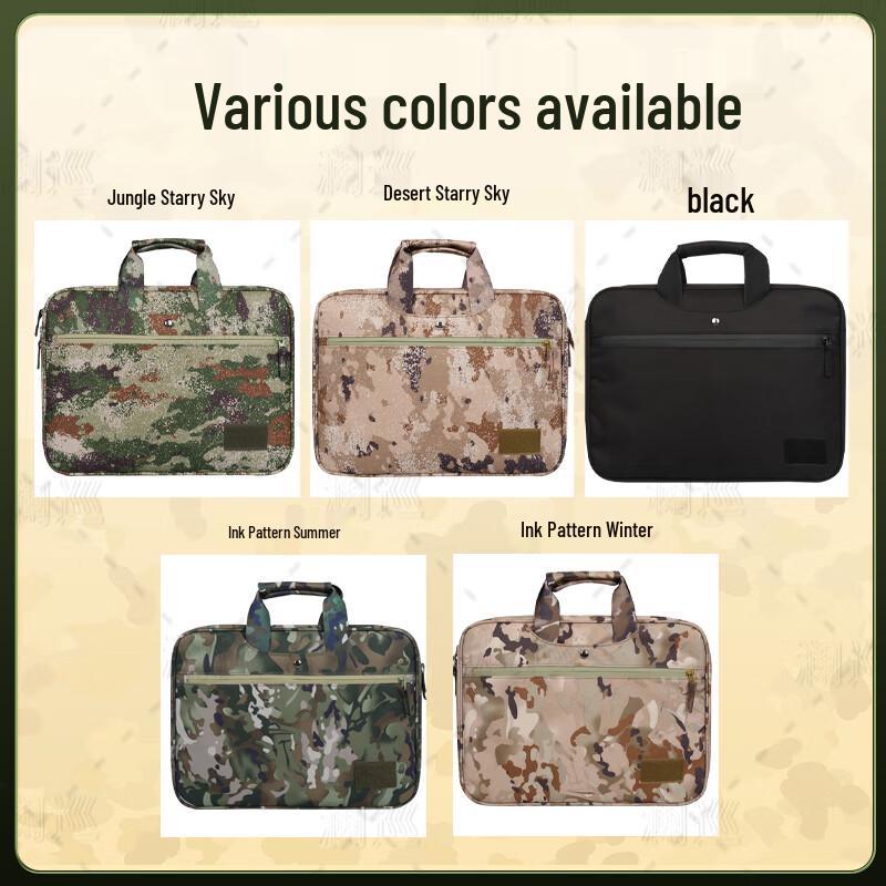 Lanxun 4th Gen Tactical Camouflage Laptop Briefcase