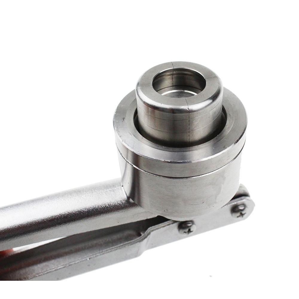 1Pc Stainless Steel Manual Vial Crimper Hand Sealing Machine For Crimping 20mm Flip Off Cap Bottle Clamp Pliers Capping Machine