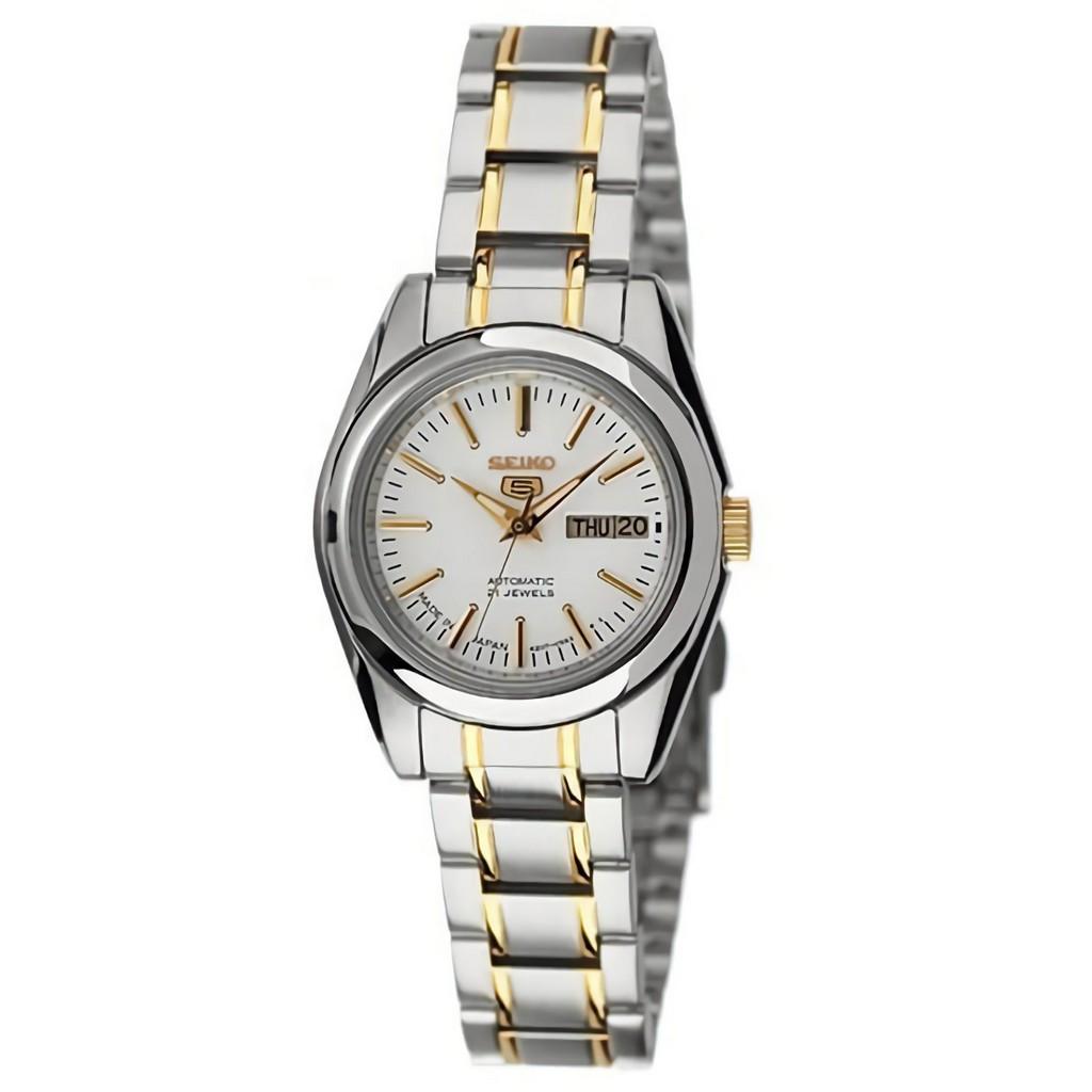 Восстановленные женские часы Seiko 5 Automatic SYMK19 SYMK19J1 SYMK19J Сделано в Японии белый