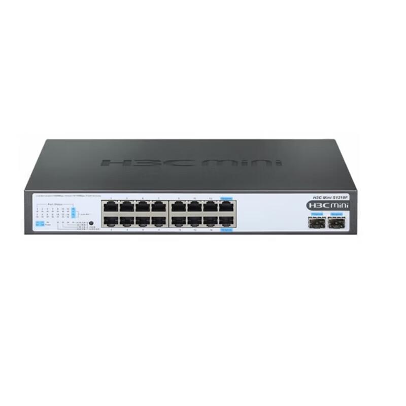 

H3C S1218F 16-Port Gigabit Non-Managed Ethernet Switch