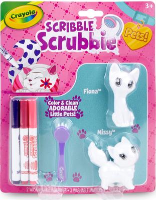 Crayola Colorful My Pet Drawing Brush Authentic Set, Cat, 747253,