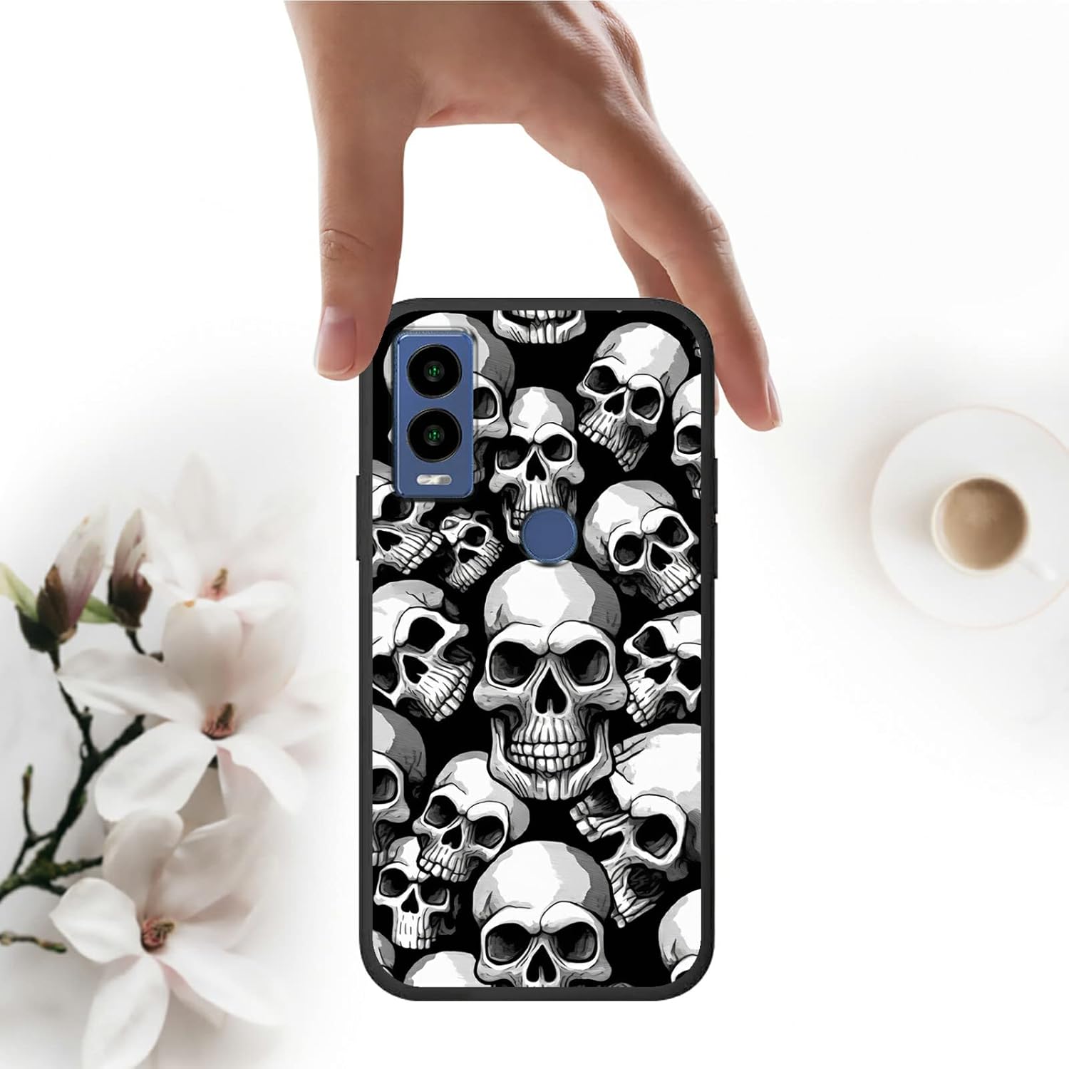 

Чехол для Cricket Innovate E 5G 2022, Чехол для Innovate E 5G для женщин и мужчин, Полностью закрывающий корпус, Тонкий, Ультратонкий, Гибкий, ТПУ, Силиконовый, Противоударный, Защитный