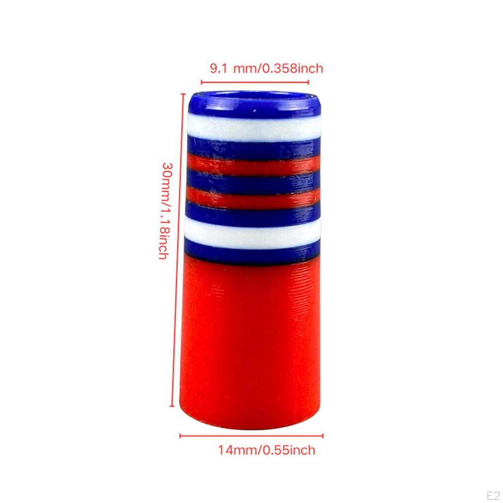 10 Pieces Golfing Iron Ferrules Golf Club Shaft Ferrule Repairing End Sturdy Fit 0.35inch