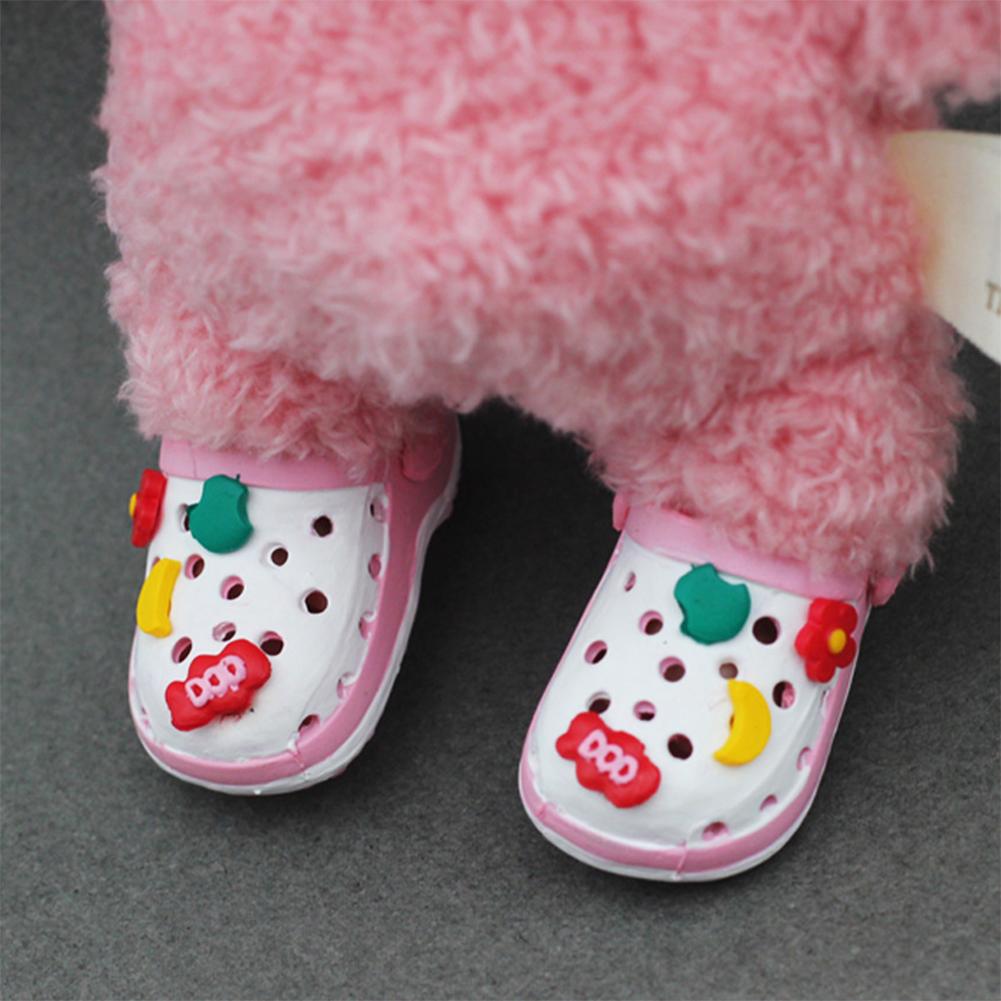 For LABUBU Slipper Shoes Suitable for 17cm Cotton Dolls Shoes Boots Toys Casual Sports Shoes Dolls Accessories DIY Doll Toys