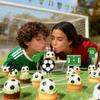 12Pcs Soccer Cake Decoration paper Soccer Ball Cupcake Toppers Sport Cupcake Picks Football Theme Birthday Cake Toppers