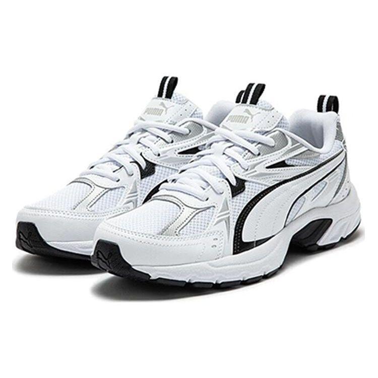 Puma Milenio Tech White Black Silver Unisex Sneakers 392322-01