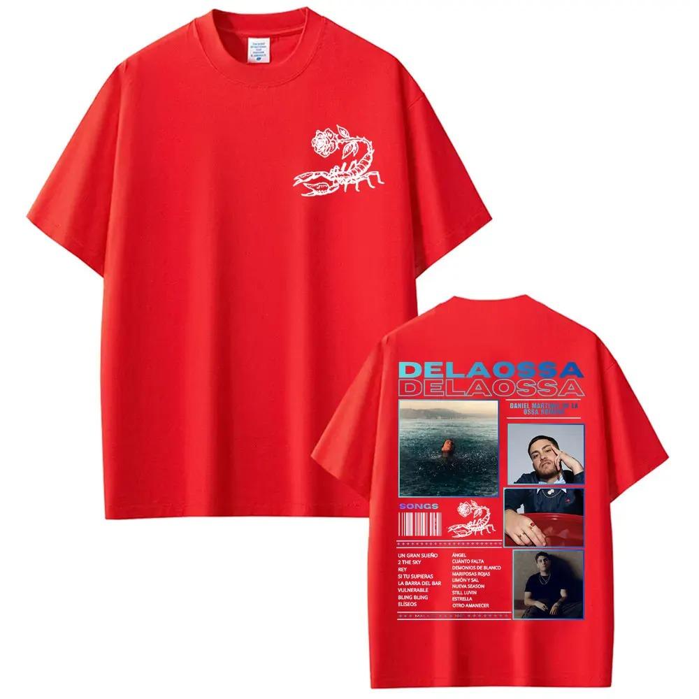 

Rapper Delaossa Veneno 2026 New Album Tour TShirt Men Trendy Hip Hop Punk 100 Cotton Casual Oversized Women And Men Tshirt S