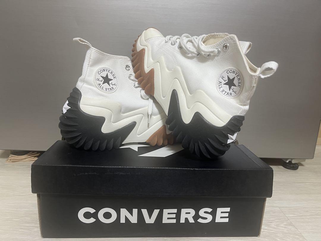 

[USED] Converse Runstar Motion High-Top in White and Black