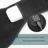 USB Adjustable Heated Lumbar Support Belt for Men and Women - Three-Speed Waist Heating and Stomach Protection