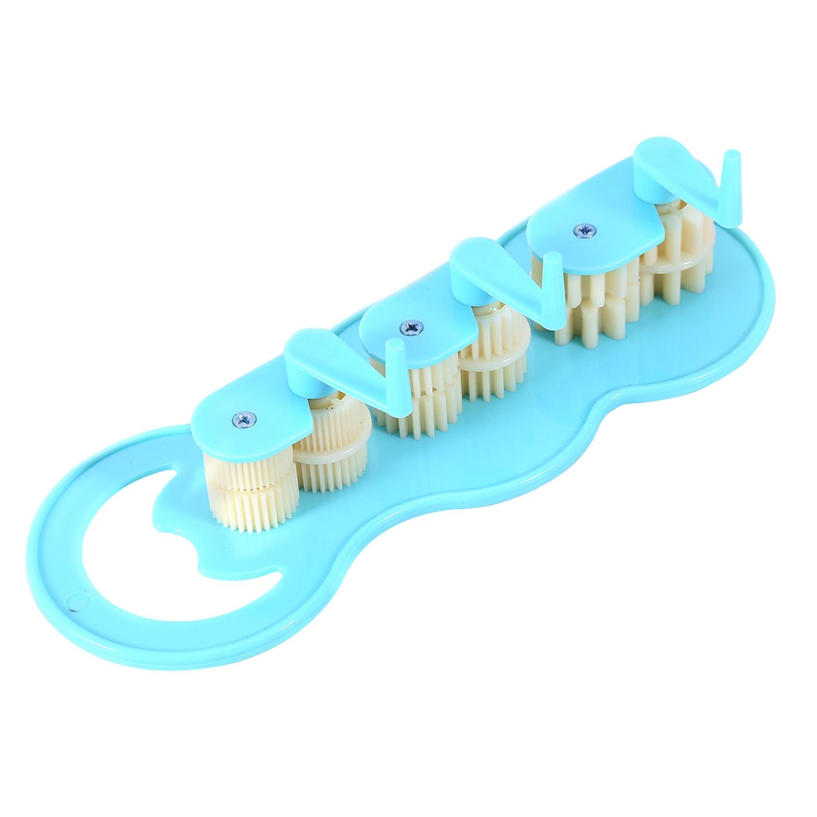 

Paper Quilling Crimper Machine, Light and Simple 6 Sizes Craft Tool Detachable Operating Crank with Shaper for Fine Coarse Quilled Patterns