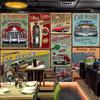 Retro Nostalgic Photo Wallpaper Hand-Painted European Style Classic Car Murals Bar Restaurant Wall Paper For Walls 3d