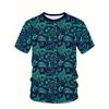Fashion Paisley Graphic T Shirts For Men Summer Trendy Hip Hop 3D Printed T-shirts Cool Streetwear Breathable O Neck Tees Tops