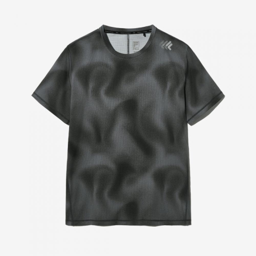 Fila FuncTional Graphic PaTTern T shirT Fs2rsh2208m blacks/110