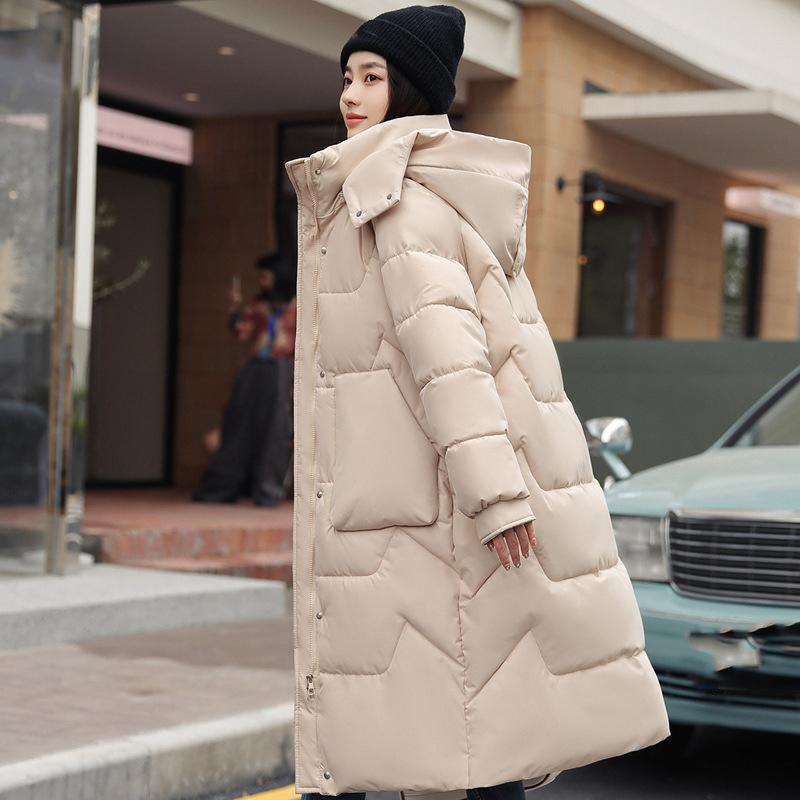 Women's Padded Jacket Winter Detachable Women Long Thick Jackets