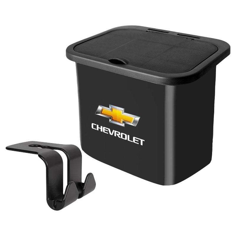 Car Hanging Trash Bin Seat Back Storage Box Phone Holder Hook for Chevrolet Colorado Trax Aveo Camaro Cruze Spark Captiva Malibu
