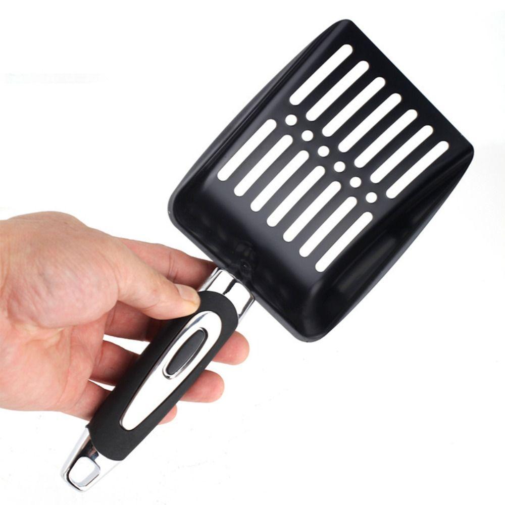 Long Handle Cat Poop Scoop Metal Sifter Shovel Creative Cat Litter-Scoop  Cat Supplies