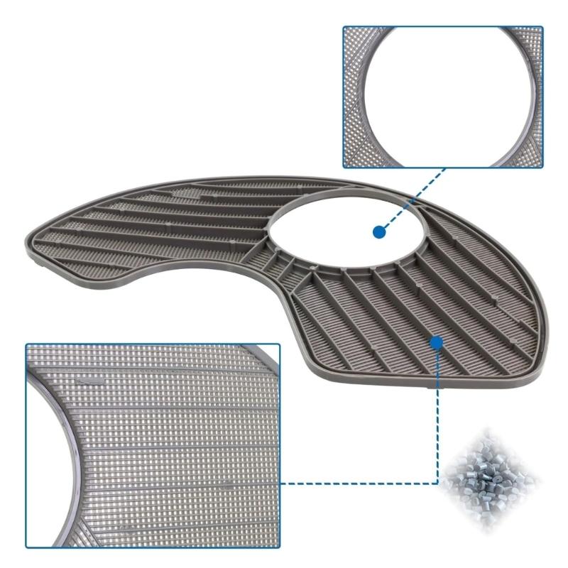 W10463906 Dishwasher Filter Screen Replacement Prevents Clogging and Enhances Cleaning Efficiency Easy To Install