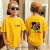 Dragon Ball Z Kinder Son Goku T-Shirts Vegeta 100% Polyester Kleidung Lustiges Kurzarm Rundhals T-Shirt Neuankunft T-Shirts