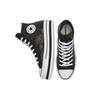 Converse All Star Platform Layer Slip Resistant Lightweight Durable High Top Skate Shoes Women Sneakers Black White 569722C