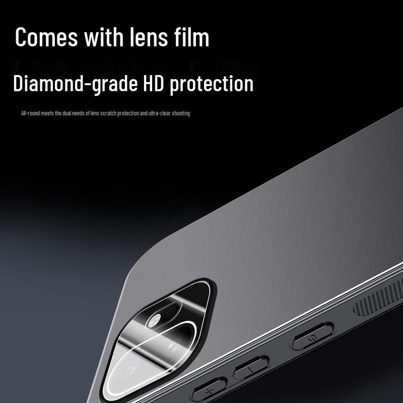 Compatible Case for OnePlus 13/15T, Ace 5/6, Turbo 6V - Metal & Matte Finish with All-Inclusive Lens Cover