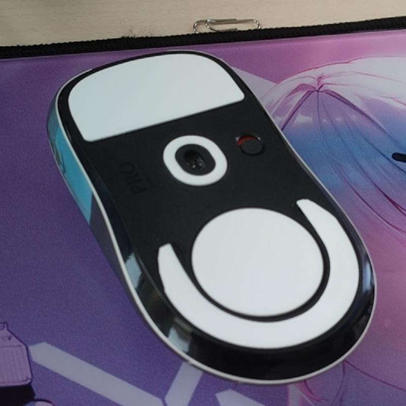 Ice Edition Mouse Skates Stickers Mouse Feet Pad Round Glides Curveds Edges for GProWireless GPROX Superlight 2 Mouse