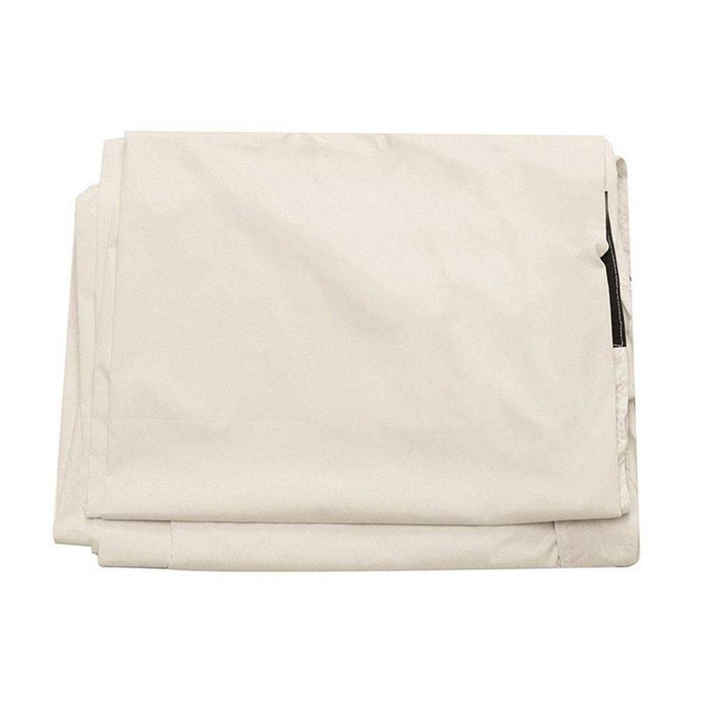 Solar Blanket Cover Waterproof Dustproof Anti-UV Solar Reel Protective Cover with Hook & Loop for 16-24ft Wide Swimming Pool