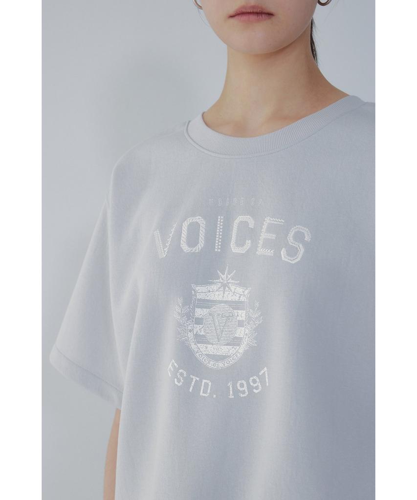 Bobeu Embroidered Two-Way T-Shirt_Light Gray 7156240008