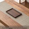 Zhaoran Bamboo Wood Rectangular Display & Tea Tray