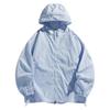 Unisex Hooded Sun Protection Jacket: Trendy, Lightweight, Breathable, Anti-UV, Ice Silk Outerwear for Summer