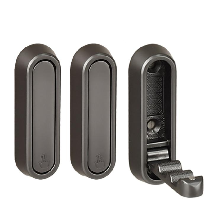 3pcs Modest Hooks Wall Mount Space Savers Modern Bathroom Organizers Hooks Simple Installation Upgrades for Towels