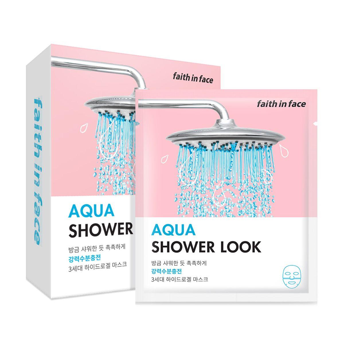 Aqua Shower Look Hydrogel Mask 20 Sheets (Moisture)