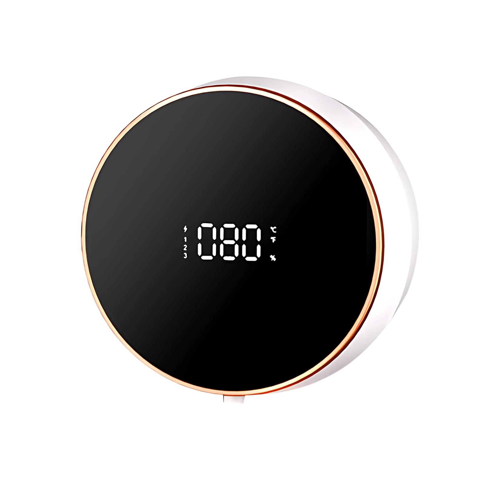 Automatic Foaming Hand Soap Dispenser Touchless Wall Mount No Drilling 260ml Multifunctional Rechargeable Foam Soap Dispenser белый